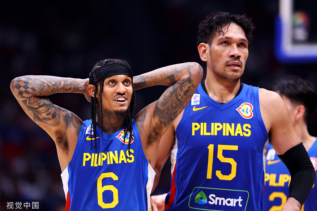 热火逆转菲律宾男篮，哈里斯完成帽子戏法