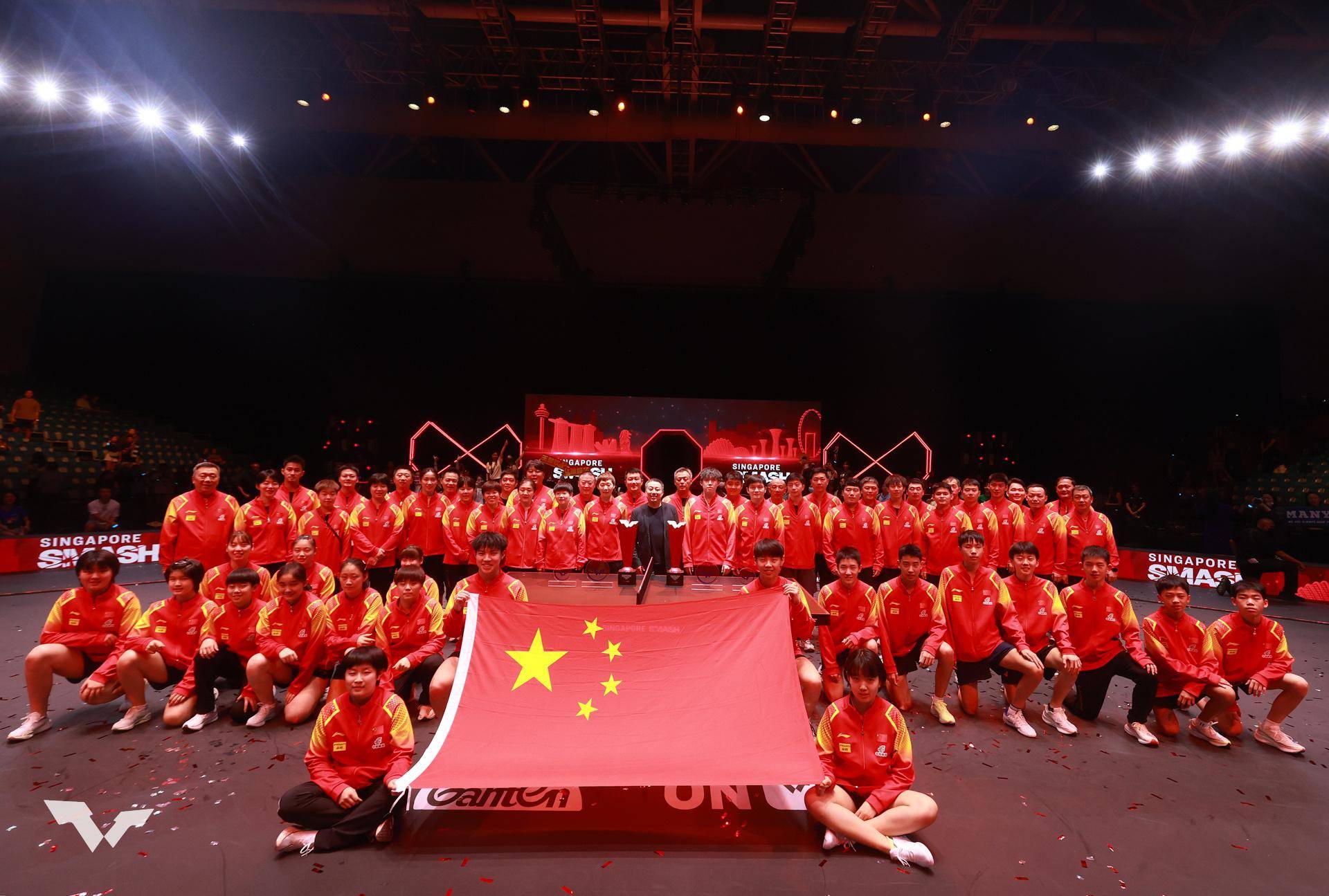 法国乒乓球队完胜比利时乒乓球队，马龙制霸全场