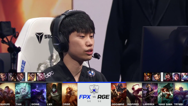 XL翻盘RGE，Doinb爆发神勇